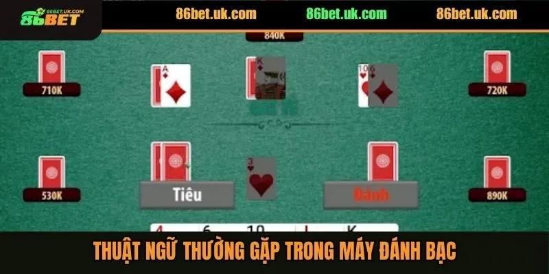 Máy Đánh Bài 2025 - Thông Tin Quan Trọng Cần Phải Biết 4 Thuật ngữ thường gặp trong máy đánh bạc